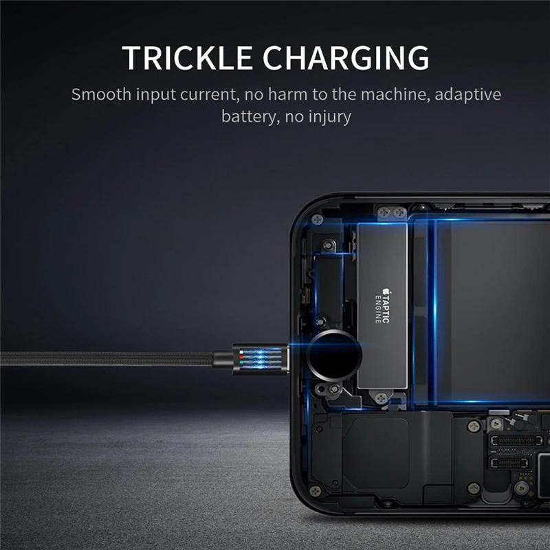 QC 3.0 سريع USB نوع C شحن كبل شحن لسامسونج النايلون مايكرو USB للهاتف المحمول كابل بيانات ل فون XR XS 6 7 8 زائد