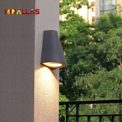 Современный минималистичный светодиодный светильник 5 Вт для гостиной, спальни, кабинета, открытый водонепроницаемый Дверной Свет, можно