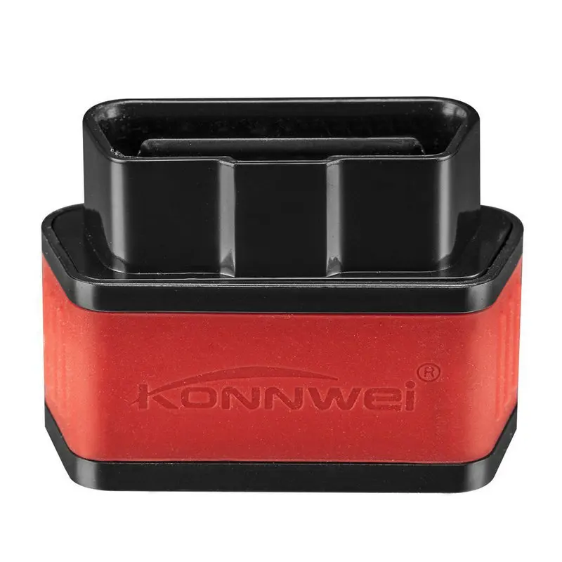 KONNWEI KW903 elm327 pic18f25k80 OBD2 Bluetooth OBD2 сканер считыватель кодов Elm 327 OBD 2 v1.5 для Android Авто диагностический инструмент - Цвет: Grey