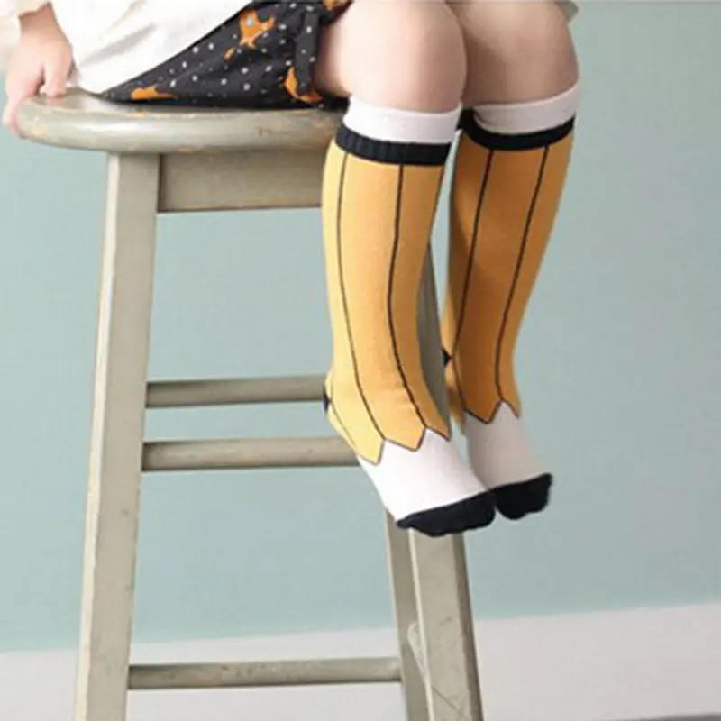 

Baby Socks Baby Toddler Kid Girl Boy Child Tube Socks Soft Pencil Pattern Cotton Knee Socks