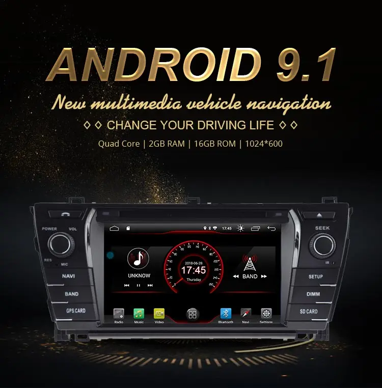 Flash Deal JDASTON Android 9.1 Car DVD Player For TOYOTA COROLLA 2014 2 Din Car Radio GPS Navigation Multimedia IPS Stereo WIFI Bluetooth 1 Flash Deal JDASTON Android 9.1 Car DVD Player For TOYOTA COROLLA 2014 2 Din Car Radio GPS Navigation Multimedia IPS Stereo WIFI Bluetooth 1