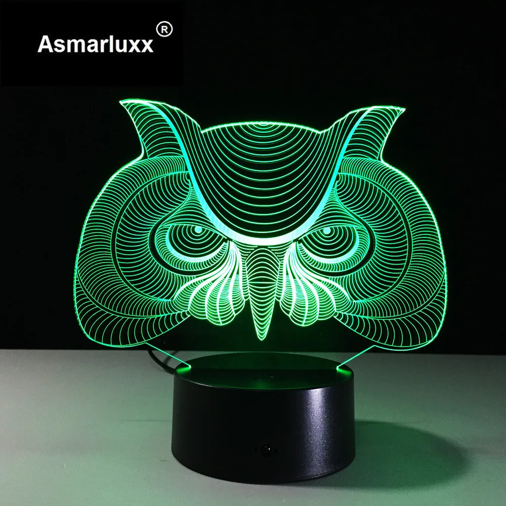 Asmarluxx 3d led lamp9103
