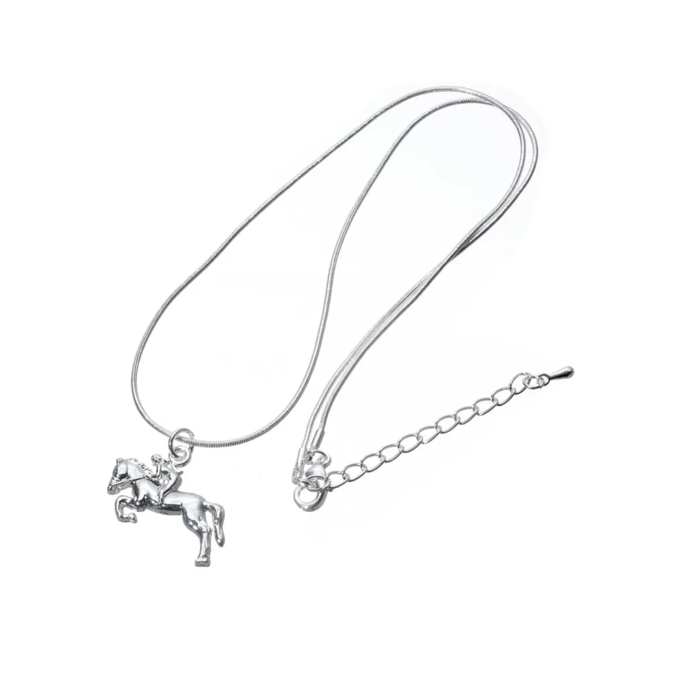 بلدي شكل الفروسية مجوهرات الفضة مطلي الحصان سباق الفارس PendantNecklace مجوهرات هدية ل راعية البقر و الحصان عشاق بلدي شكل الفروسية مجوهرات الفضة مطلي الحصان سباق الفارس PendantNecklace مجوهرات هدية ل راعية البقر و الحصان عشاق