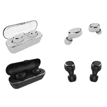 E6 TWS Bluetooth гарнитура Заушник стерео Беспроводные спортивные наушники с зарядным устройством