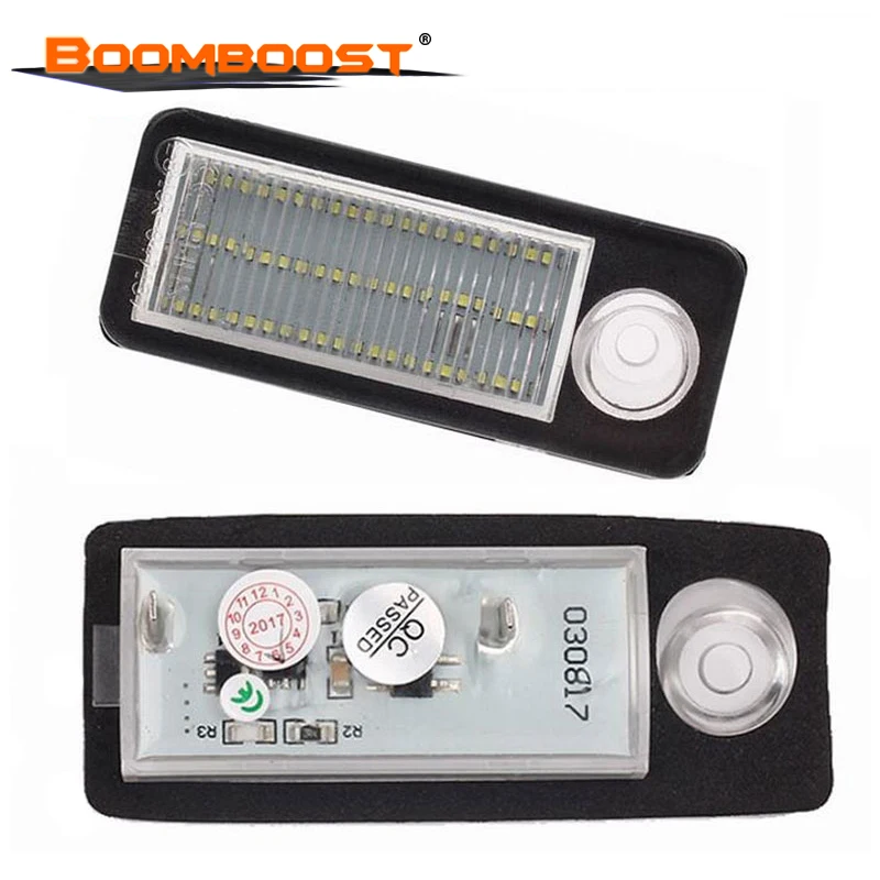 2X 18 4014 SMD светильник номерного знака для A/udi A4 B5 S4 Avant RS4 A6/S6 B4 C5 RS6/RS6 Plus лампа без