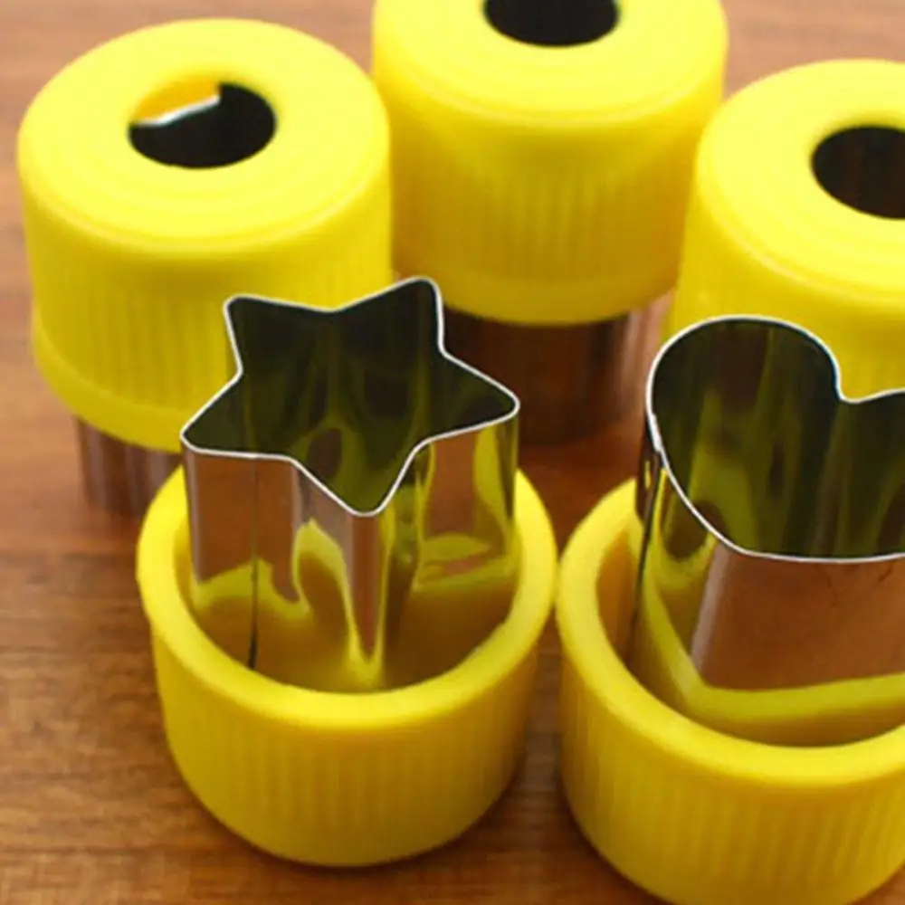 5 Pcs Vegetable Cutters Shapes Set DIY Cookie Cutter Flower for Kids Shaped Treats Food Fruit Cutter Mold vegetable slicer fruit slicer vegetable cutter food slicer