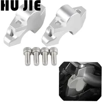 Мотоцикл Серебряная ручка бар зажим поднял Продлить Руль управления для мотоциклов крепление стояк Honda X-ADV XADV 750