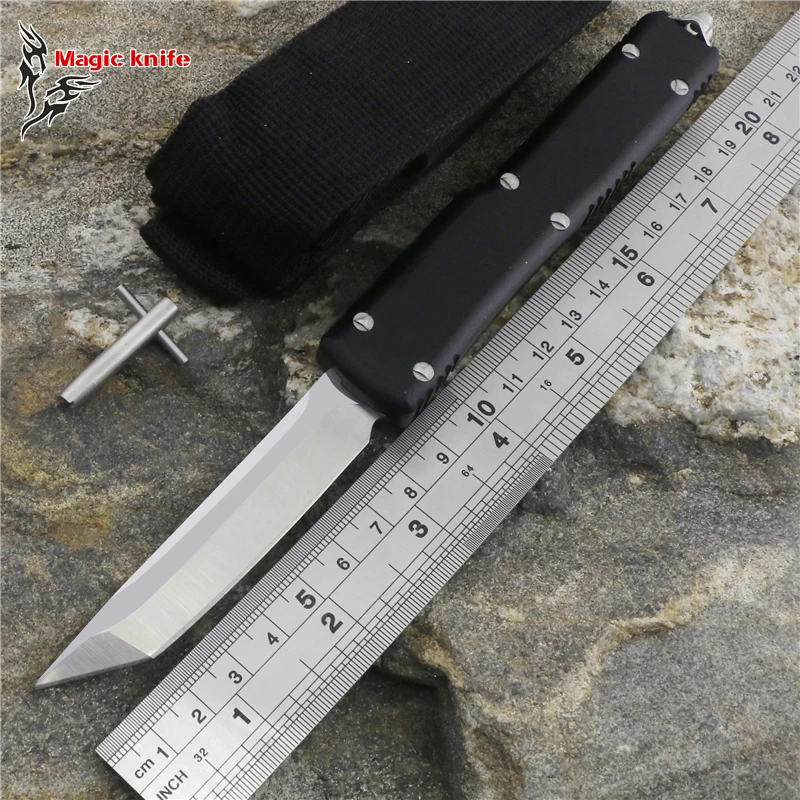 

MAGIC KNIFE 4 Styles Micro UT70 Hellhound Tanto Ultratech Troodon Fixed Blade Knife