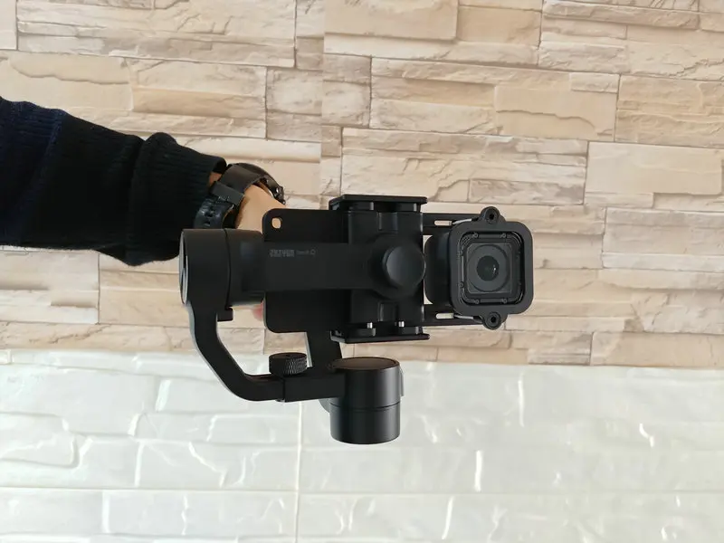 

Zhi yun Mount Clip Adapter For Gopro Session For Smooth 4 Q Osmo mobile Spg for Gopro Session Camera