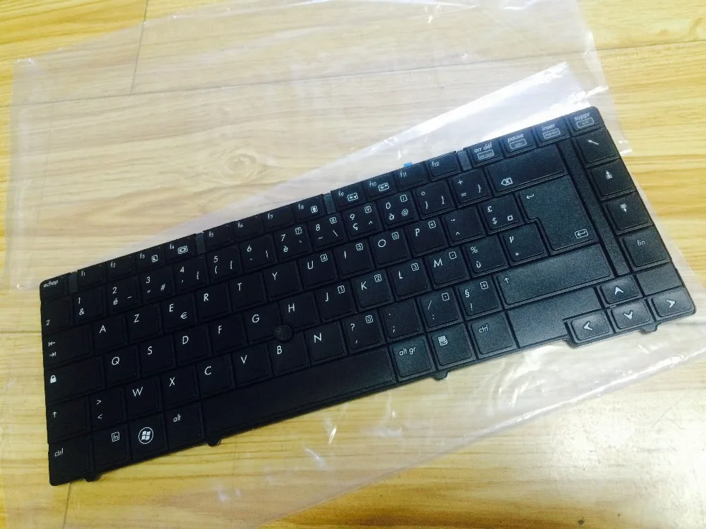 

News notebook Laptop keyboard for HP EliteBook 8440p 8440w PK1307D2A08 With Mouse Point French layout
