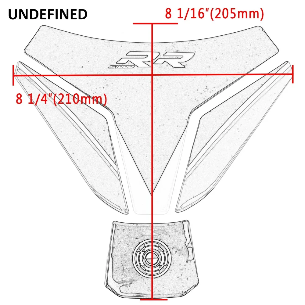 Для BMW S1000RR S1000 RR 3D наклейка для мотоцикла топливный бак накладка эмблема защитные наклейки Универсальный Pegatinas Moto