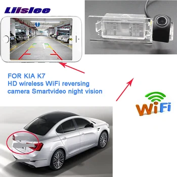 

LiisLee wireless Rear View Camera For KIA K7 Cadenza 2010~2015 Car HD night vision reverse parking assisted backup camera