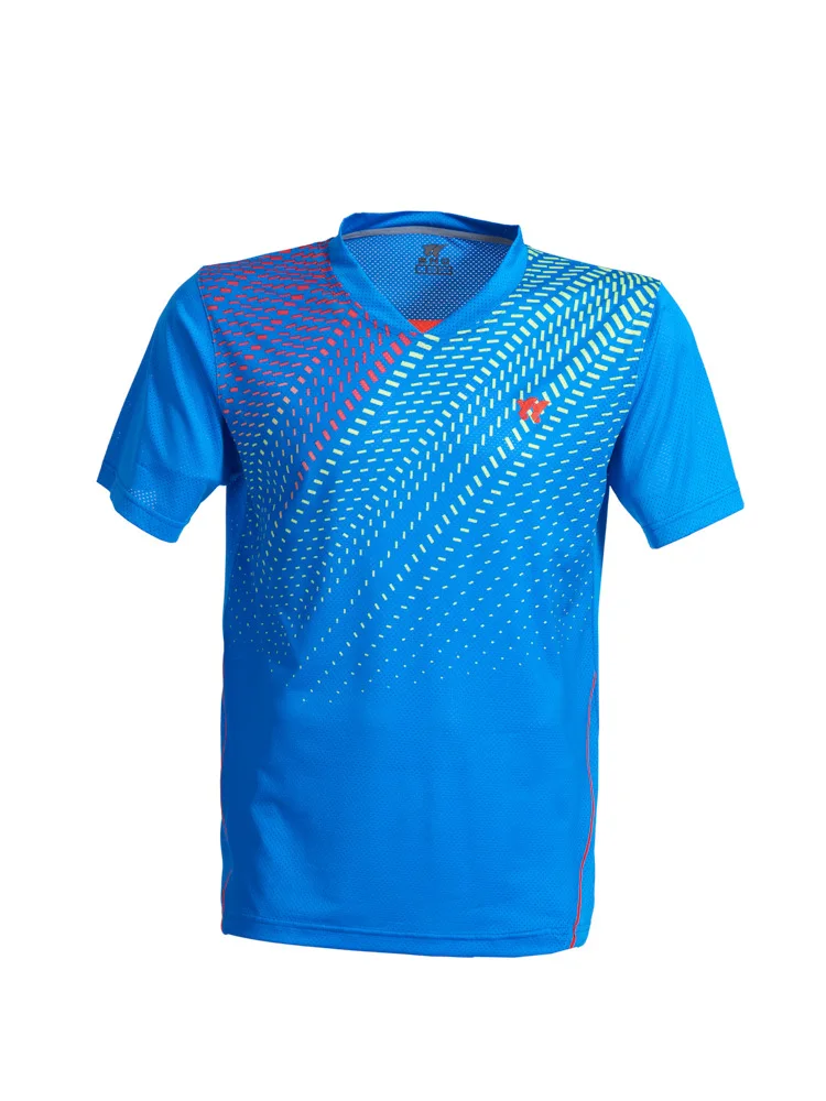 Мужская рубашка для бадминтона Быстросохнущий полиэстер удобная спортивная футболка Джерси Настольный Теннис Пинг свитер Pang Топы ACF370