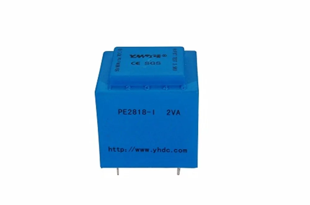 YHDC PE2818-I Power 2VA 110V/2*6V Encapsulated transformer for PCB Mounted isolation | Обустройство дома