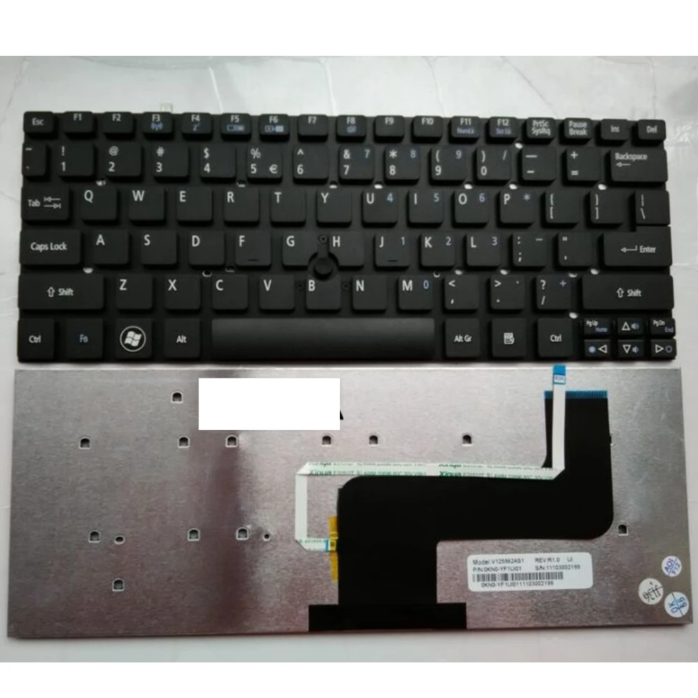 US Black New English Replace laptop keyboard For Acer Iconia Tab W500 With pointing sticks | Компьютеры и офис