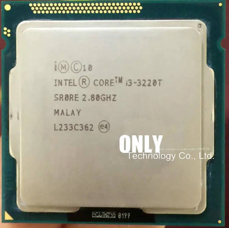 Бесплатная доставка процессор Intel Core i3 3220T (3M кэш 2 80 ГГц) LGA1155 для настольного