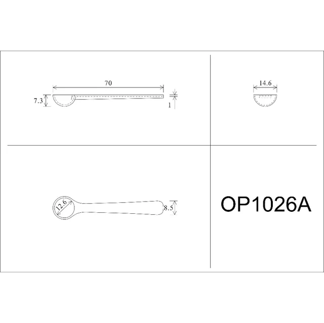 0 25g Micro Measuring Spoon 0 25 Gram Plastic Scoop 0 5ML Measure Tool  70x14x7mm 221e From Tfr741, $15.71