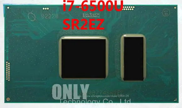 Новое и оригинальное i7-6500U SR2EZ i7 6500U BGA с шариковым процессором для ноутбука