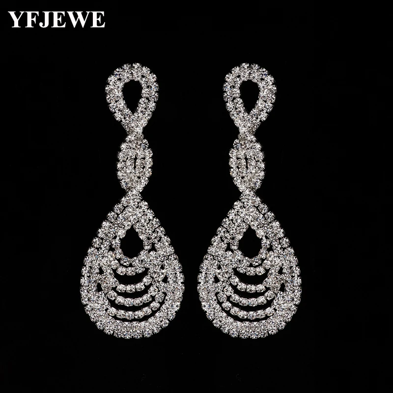 

YFJEWE Free shipping Hot Design New Fashion Crystal Earrings for Women E505