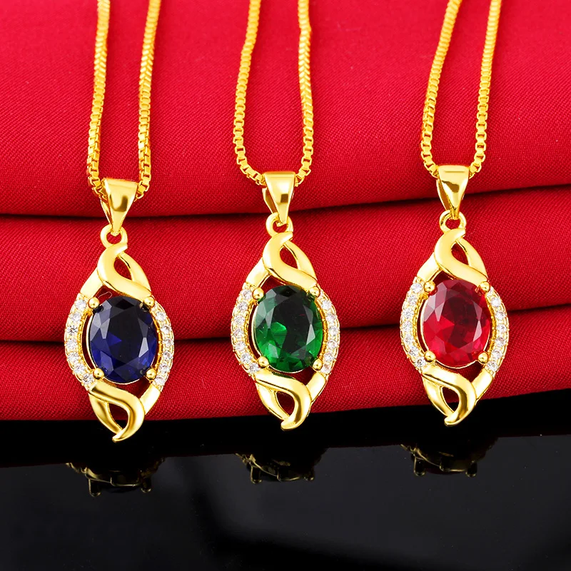 Buy New Fashion Jewelry Dubai 24K Necklaces Pendants