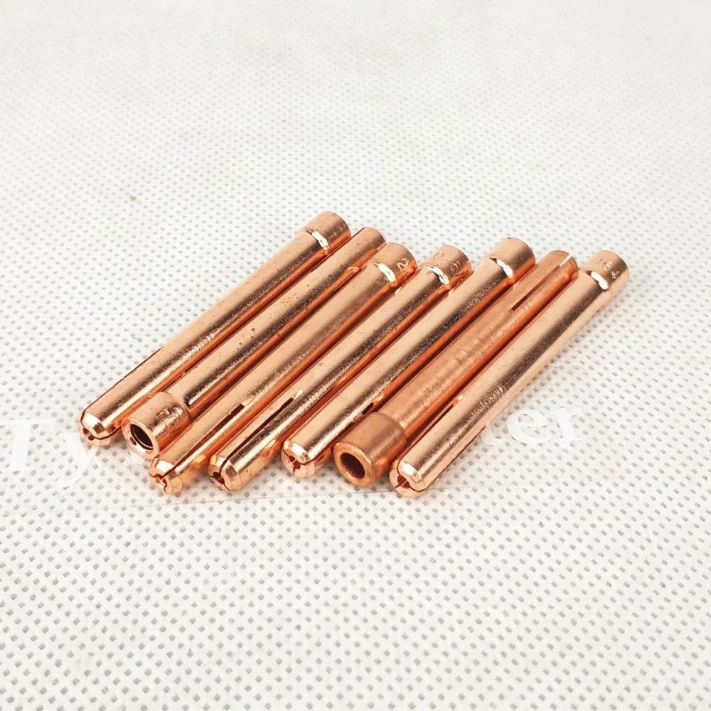 20pcs/4pcs Argon Welding TIG Torch Consumable 1.0mm 1.6mm 2.0mm 2.4mm 3.0mm 3.2mm TIG Tungsten Electrode Collet 20pcs/4pcs Argon Welding TIG Torch Consumable 1.0mm 1.6mm 2.0mm 2.4mm 3.0mm 3.2mm TIG Tungsten Electrode Collet