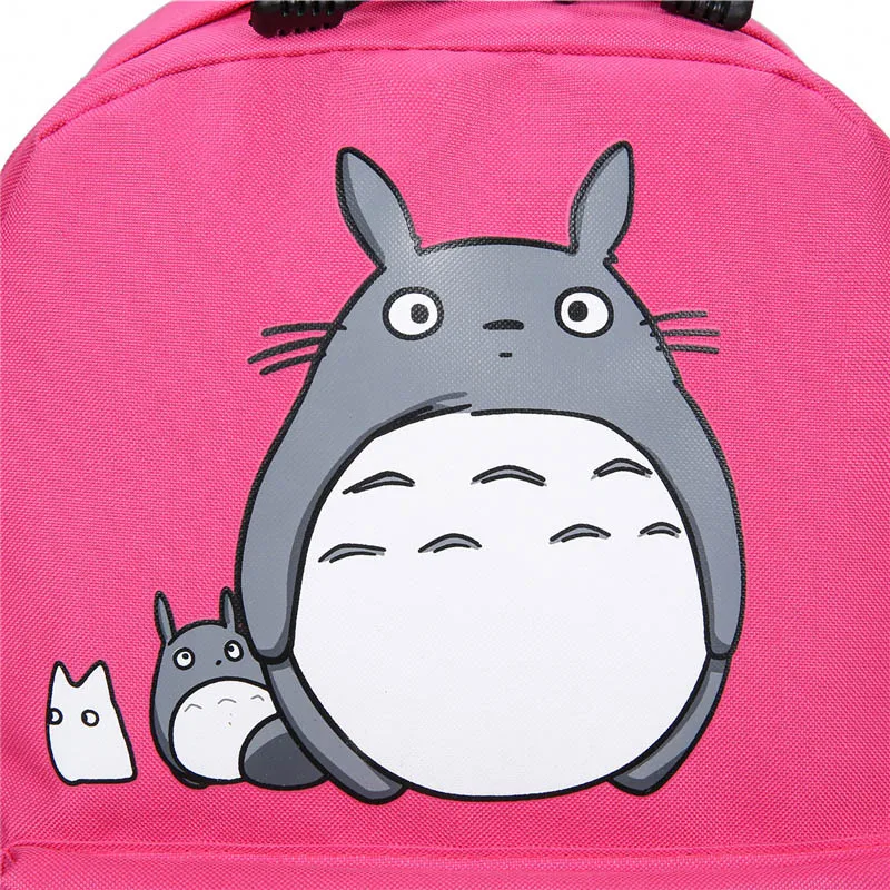 Totoro Backpack Men Women Travel Softback Canvas Bags Mochila Girls Boys Teenagers School Space Notebook Female Bag BP0159 (15)