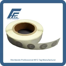1000 шт. ntag213 NFC Наклейки NFC Forum Тип 2 метки доступна для всех NFC телефон roll pack