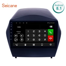 Seicane " Android 9,0 HD сенсорный gps навигация Радио мультимедийный плеер для 2009 2010-2013 hyundai IX35 с SWC