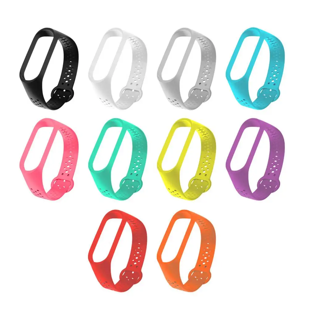 

TPU Colorful Strap Wristband Replacement Smart Sport Watch Wrist Band Bracelet Without The Mi Band 3 Bracelet For Xiaomi Mi Band
