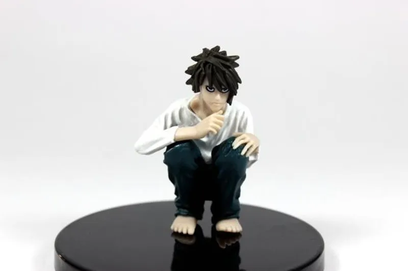 Экшн фигурки из ПВХ Death Note 6 шт./компл. 24 см редуют аману Рем Миса светильник Ягами