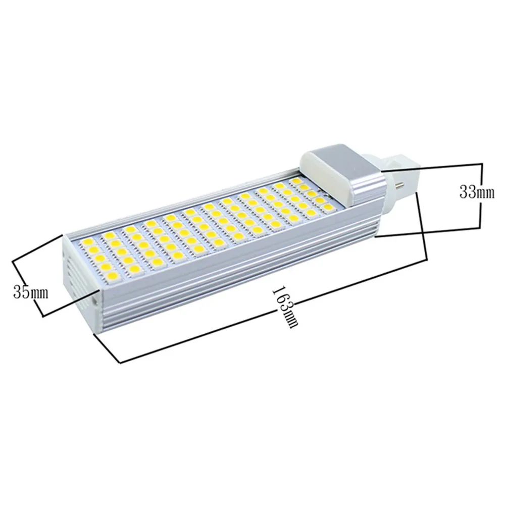 E27 E14 G24 6 Вт 7 Вт 9 Вт 10 Вт 12 Вт 14 Вт 15 Вт светодиодный лампы 5050 SMD AC85-265V светодиодный кукурузы светодиодный лампы Рождество Люстра свечей