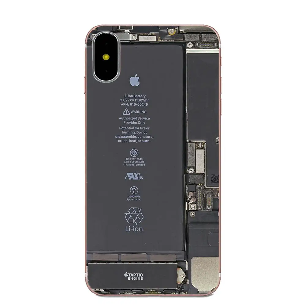 Чип внутренняя плата для Huawei P8 P9 P10 P20 P30 Mate 7 8 9 10 20 Lite Plus Pro 2017 Мягкий ТПУ