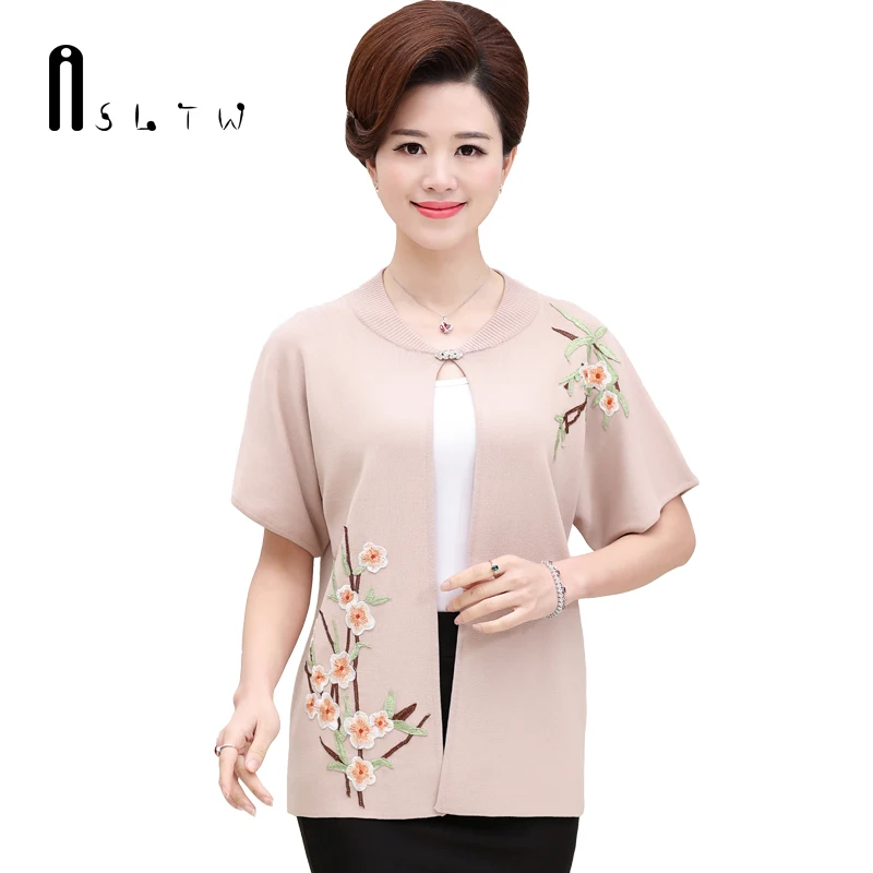 Short sleeve cardigans for summer plus size