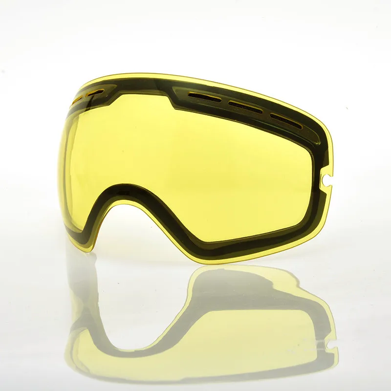 Очки для катания на лыжах, очки для сноуборда и мотокросса, двойные линзы ночного видения, увеличивающие яркость, облачная ночь, для использования SNOW3100, G201