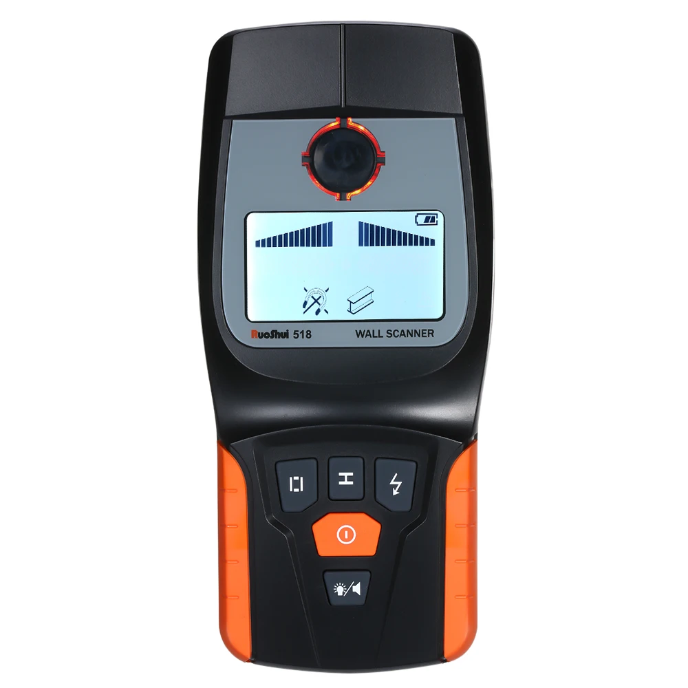 

Multimeter Multi-function Stud Finder Wall Detector Sensor Wall Scanner Studs AC Cable Live Wire Scanner Warning Detection 2019
