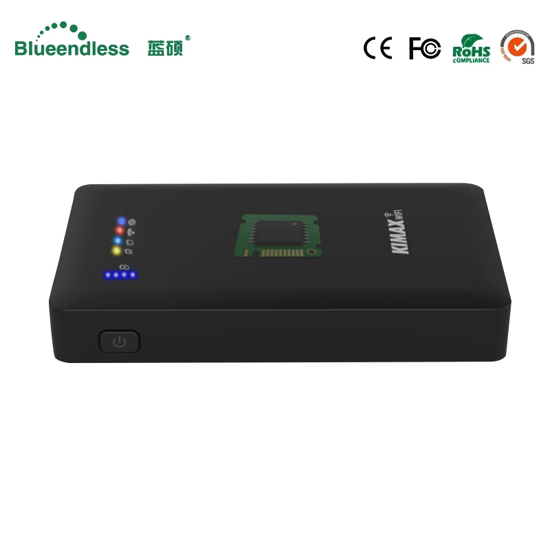  Blueendless plástico carcasa de disco duro externo sata 25 pulgadas USB 30 hhd a 2TB soporte wifi c