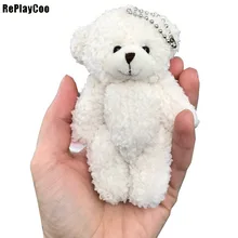 mini flocked teddy bears in bulk