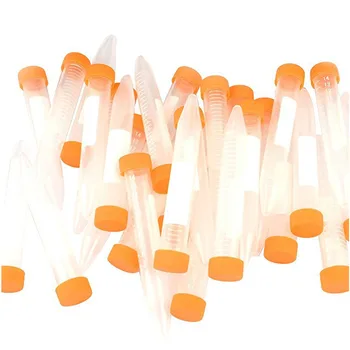 

Affordable 15ml 0.5oz Graduated Threaded Mouth Conical Centrifuge Tubes 100 Pcs