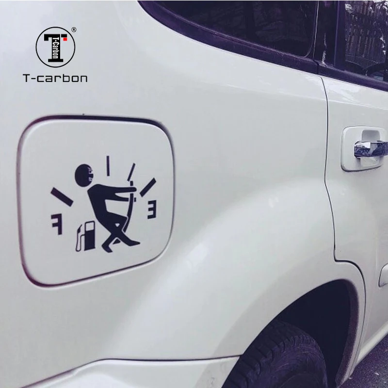 

Funny Car Sticker Pull Fuel Tank Pointer To Full Reflective Vinyl Car Sticker Decal Wholesale High fuel consumption extraordina