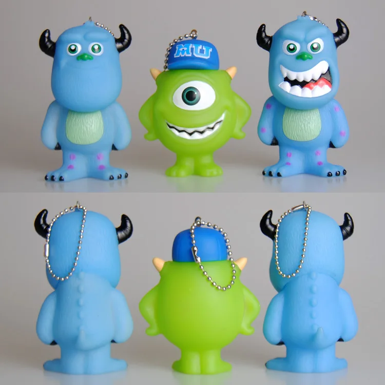 Cartoon Stitch Anime Pendant Kids Toys Keychain Women Waistband Strap Metal Key Ring Chains Car Bag Charm D203