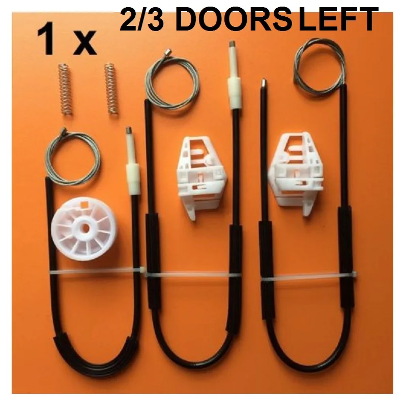 

FOR RENAULT MEGANE II 2/3 COUPE DOOR WINDOW REGULATOR REPAIR KIT FRONT-LEFT/RIGHT 2002-2009