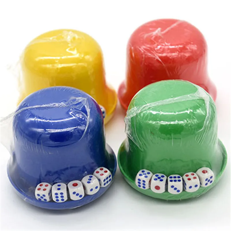 Wholesale Casino Polyhedral Dice Cup Drinking Board Game Gambling Dice