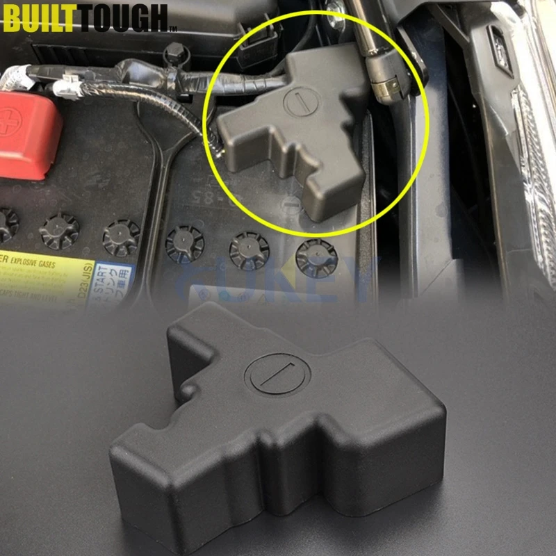 

For Subaru XV Crosstrek Impreza 2017 2018 Engine Battery Negative Cable Terminal Cover Stickers Shell Car Styling Retardant