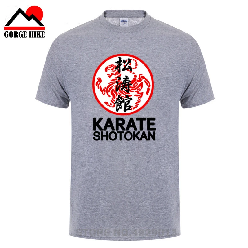 Japonia tygrys symbol T Shirt mężczyźni Shotokan Karate Bujinkan Dojo  profesjonalne zapasy Shinobi koszulka Top ninchutsu Kanji koszule koszulki  bawełniane|Koszulki| - AliExpress