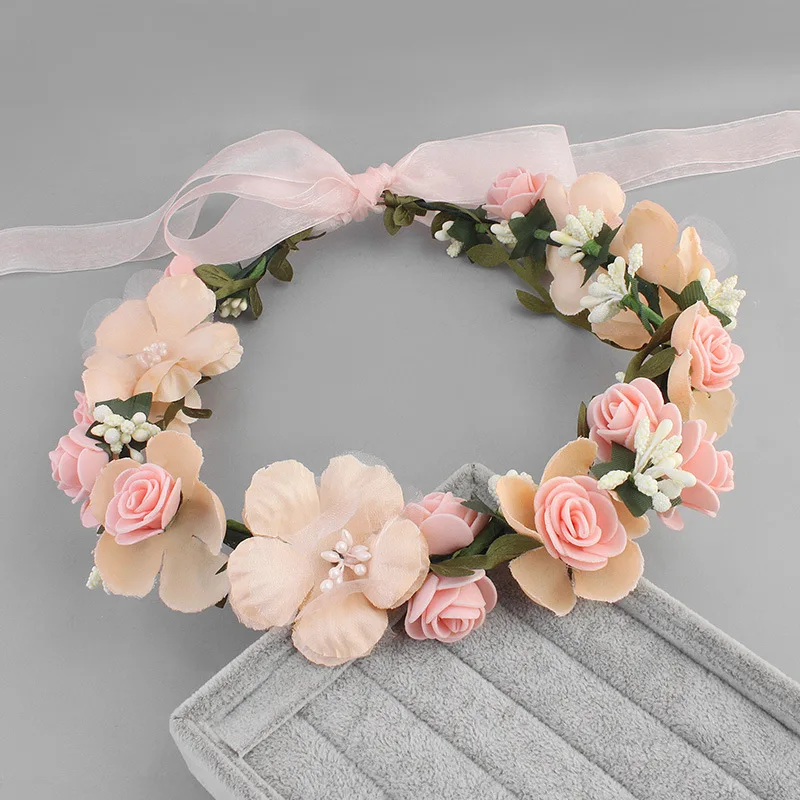 hair crown flower