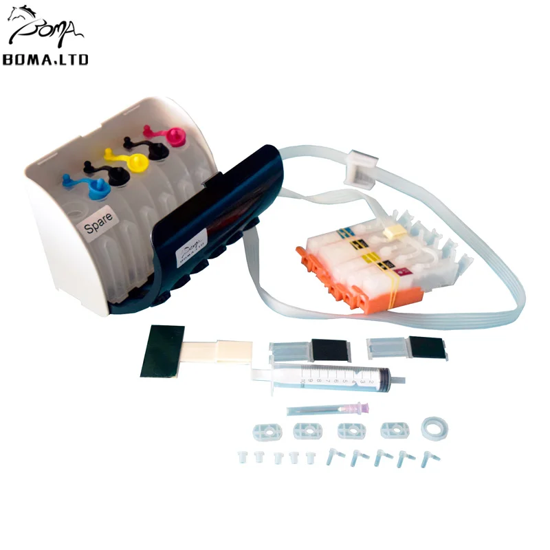 Sistema de Abastecimento Contínuo de Tinta para Canon Mx724 Ix6840 Mg5640 Ciss Pgi 450 Cli 451 Mg5440 Mg5540 Mg6640 Ip7240 Mx924 2 continuous ink supply