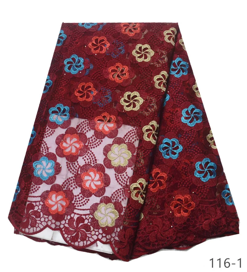 

Tulle Embroidered Net Lace African French Laces Fabrics High Quality Nigerian French Net Lace With Stones Swiss Lace Fabric 116
