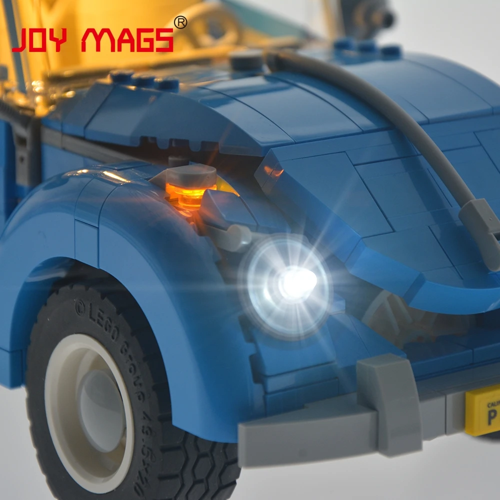 JOY MAGS светодиодный светильник Набор для Creator 10252 Beetle строительные блоки светильник ing набор совместим с 21003(без модели