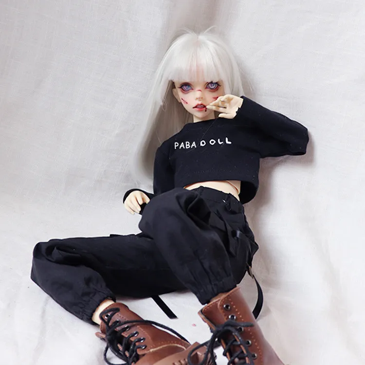 Красивая футболка с поясом для BJD 1/6 1/4 MSD 1/3 SD17 Одежда кукол CMB157|Куклы| |