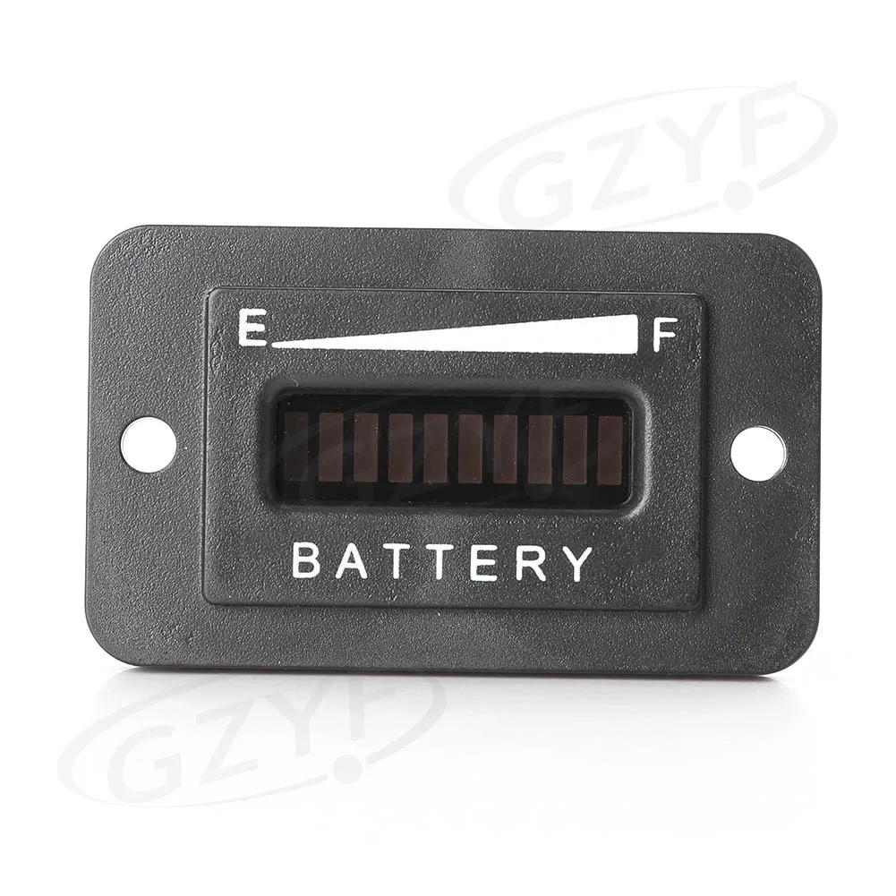 36V Battery Volt Indicator Meter Gauge LED Display For Moto Golf Cart